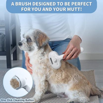 Pet Brush For Smoothing Fur And Reducing Shedding Easily 15101089612102-1