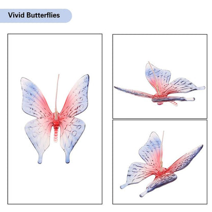 Solar Powered Butterfly Garden Lights For Outdoor Yard Night Decoration 6851423862884-1