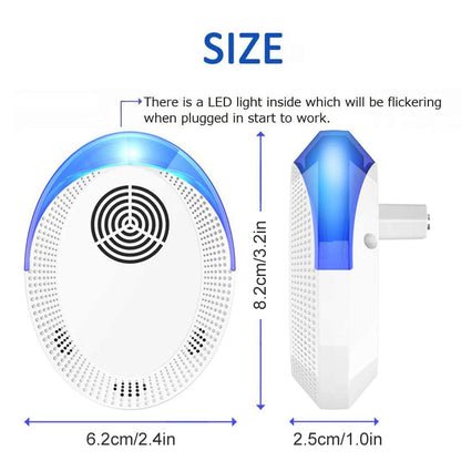 Ultrasonic Pest Repeller For Indoor Insect Rodent And Mosquito Control 6851475636324-1