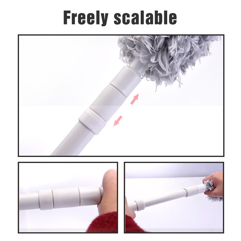 Retractable Microfiber Cleaning Brush With Flexible Head And Long Handle 6851479535716-1