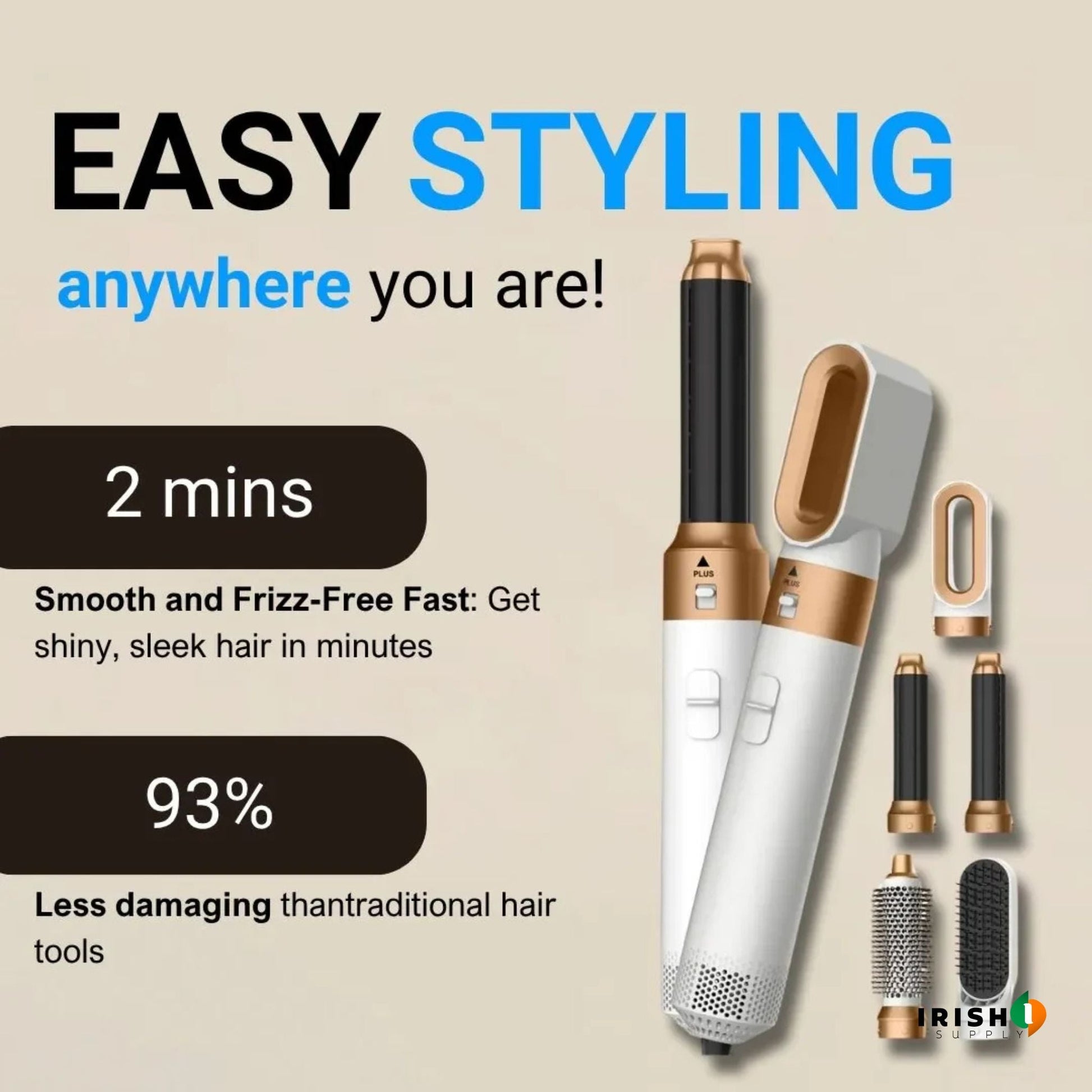 5-In-1 Multifunctional Hair Dryer Styler For Salon Quality Hair 10042517324122-1