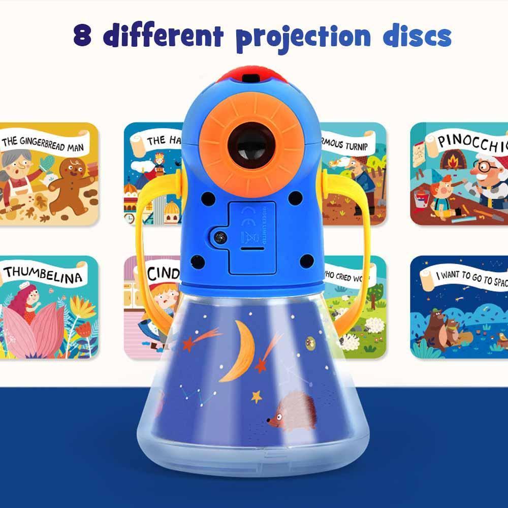 Starry Night Light Multifunctional Story Projector 6851963519076-1