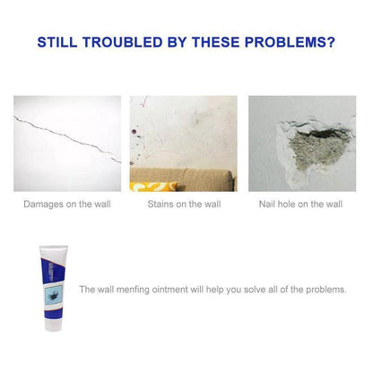 Quick Dry Wall Crack Repair Paste For Home Surface Restoration Tool 6851524755556-1