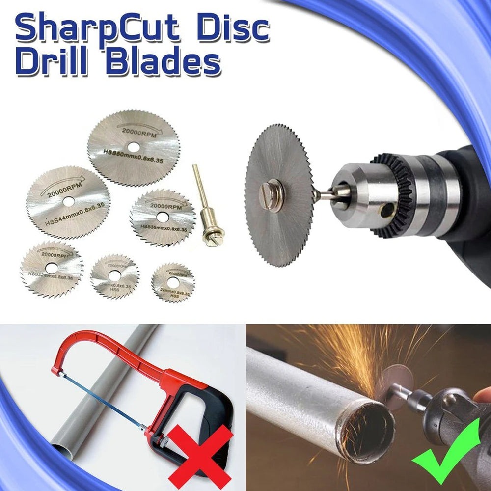 Disc Drill Blades And Mandrel 6851480846436-1