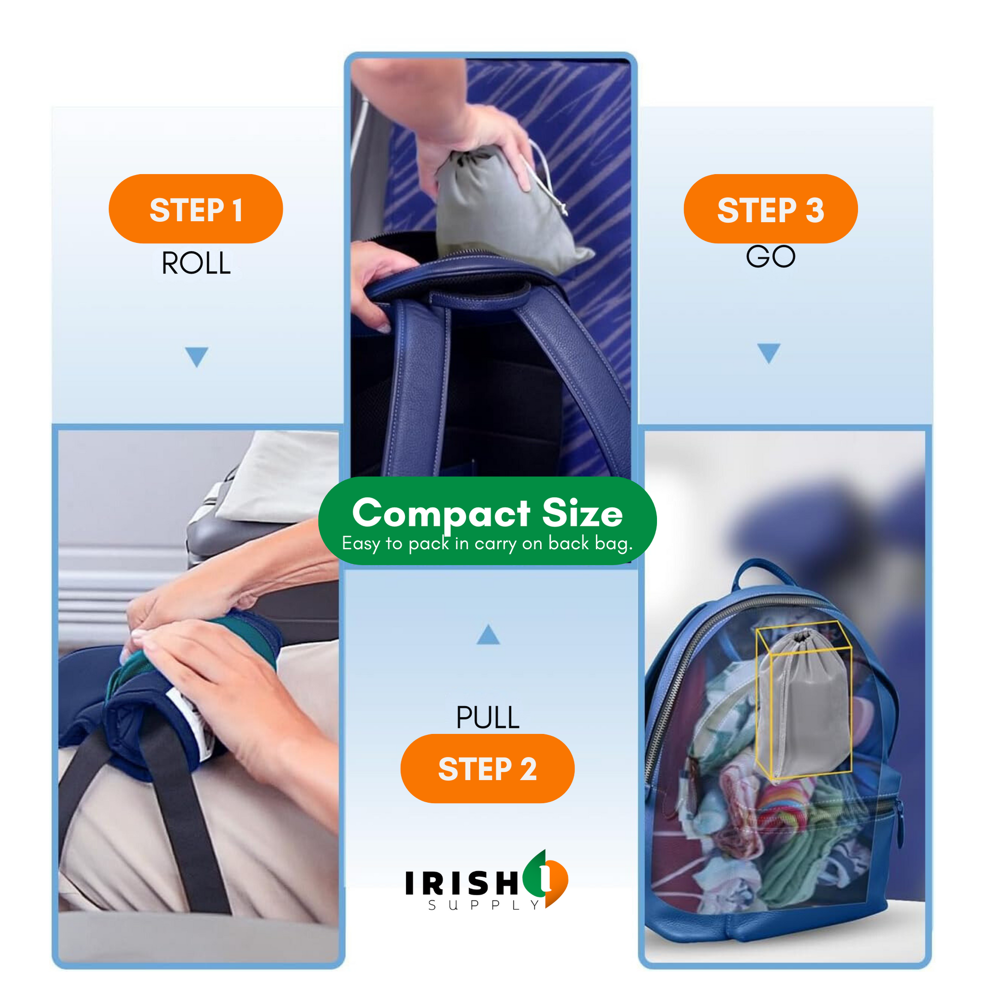 Airnap Travel Pillow & Eyemask For Planes 9825710965082-1