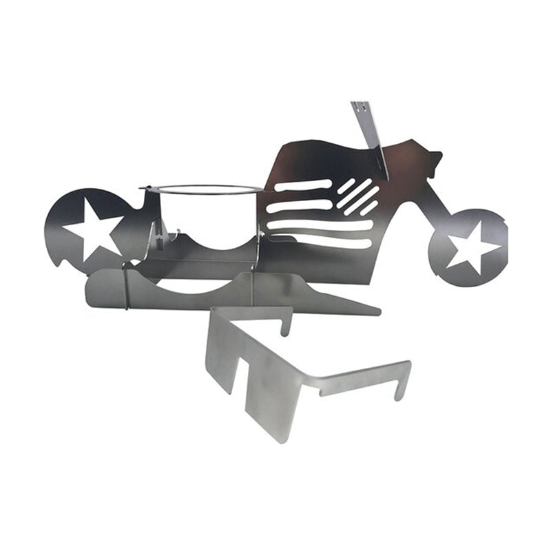 Stainless Steel Chicken Holder Rack For Outdoor BBQ Grill Roasting 6850550300772-1