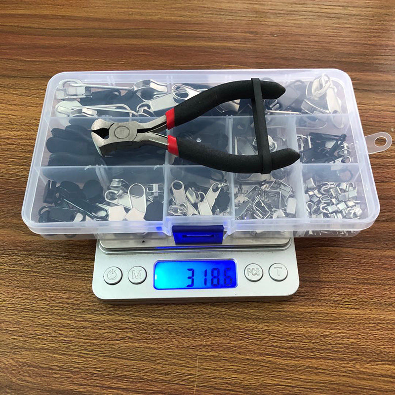 Zipper Puller With Pliers Handy Repair Tool For Bags Jackets Clothing Fix 6849921876068-1