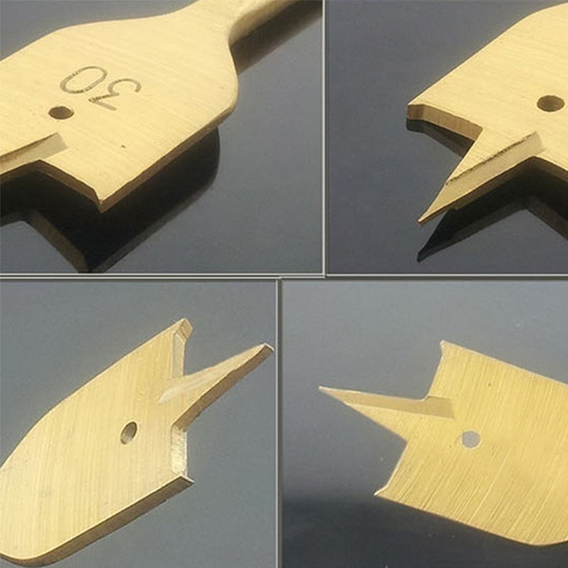 Titanium Plated Flat Drill Set 6850494234724-1