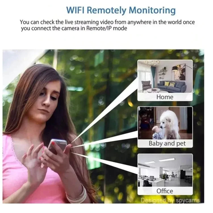 Small Wireless Camera for Easy Discreet Monitoring at Home 14900342161734-1