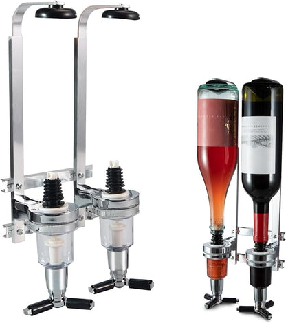 Wall Mounted Liquor Dispenser For Home Bar Alcohol Beverage Station 9864402600238-1