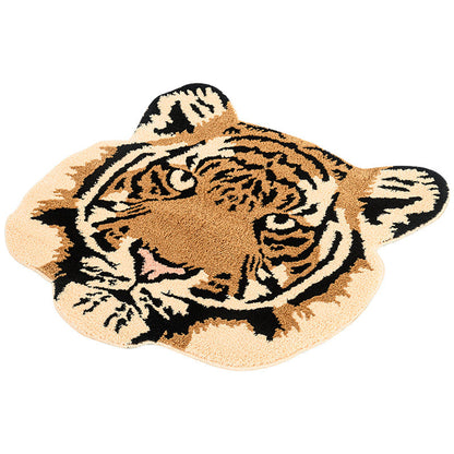 Tiger Head Tufted Rug For Living Room And Kids Bedroom 14815610274118-1