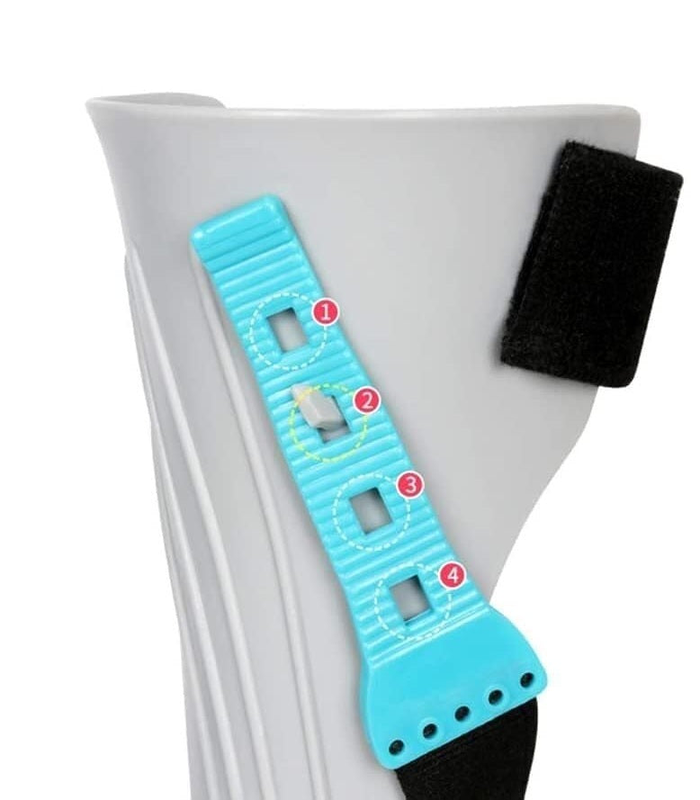 Adjustable AFO Foot Drop Brace – Ankle Orthosis Splint for Walking, Stroke Recovery & Sleeping Foot Support with Shoes