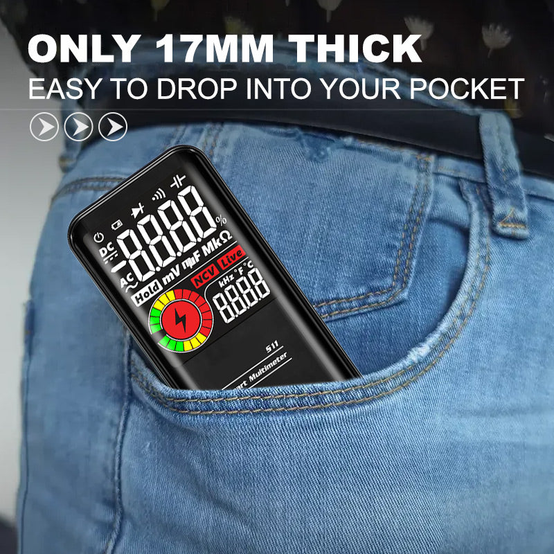 Professional Digital Multimeter With Voltage Current Resistance Frequency Capacitance Measurement 8896896532782-1