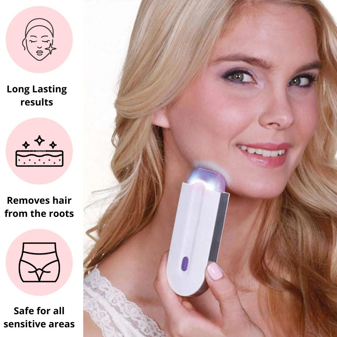 Laser Hair Remover Rechargeable Painless Device Smooth Skin Technology 14901560049990-1