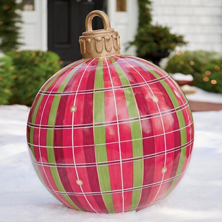 Outdoor Christmas PVC inflatable Decorated Ball 8652990284057-1