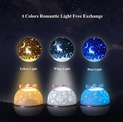 Starry Sky Galaxy Projector Night Light Bedroom Ceiling Decoration Lamp 11481132171532-1