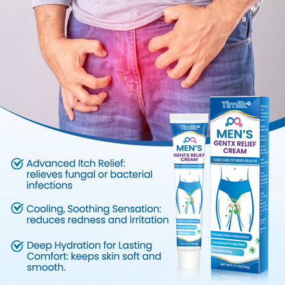 Men’s Intimate Care Cream | Anti-Itch & Soothing Relief | Natural Extracts & Moisturizing Formula 15152384704838-1