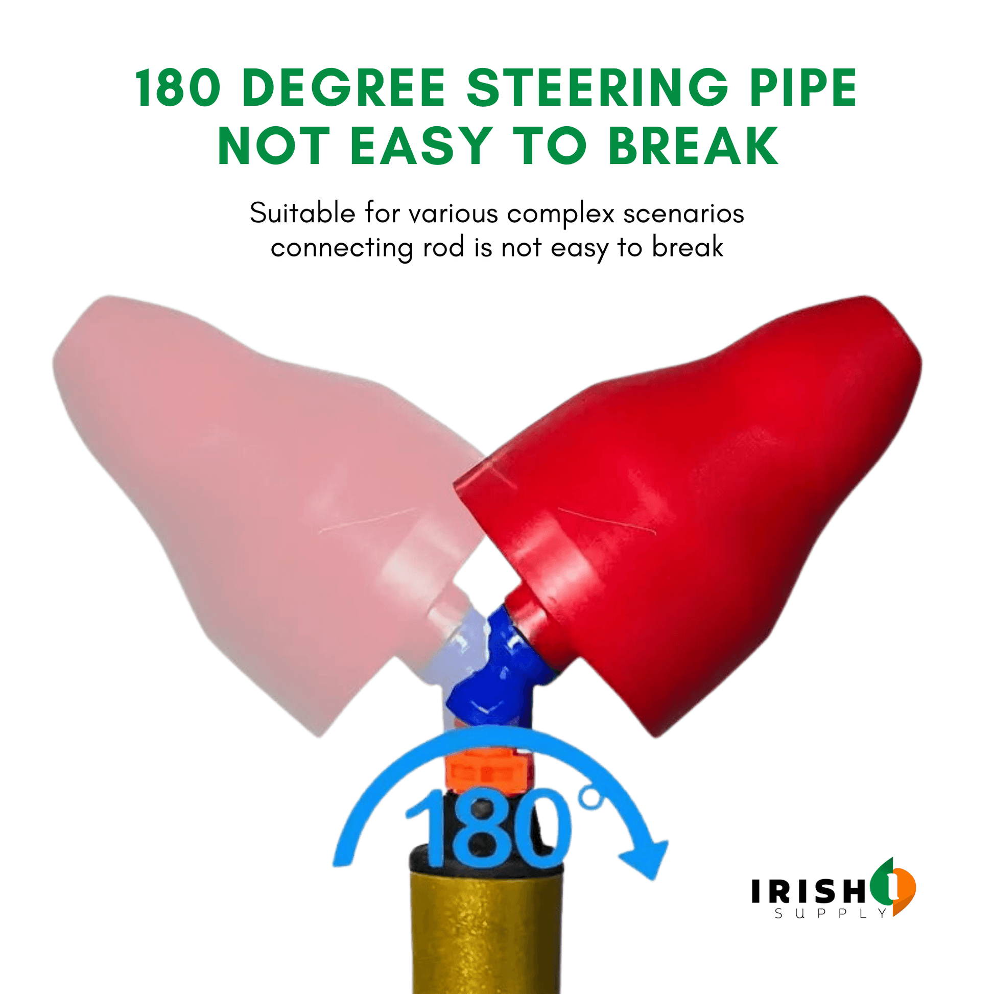 Powerful Plunger for Clogged Drains, Toilets, Sinks & Bathtubs 9107319095642-1