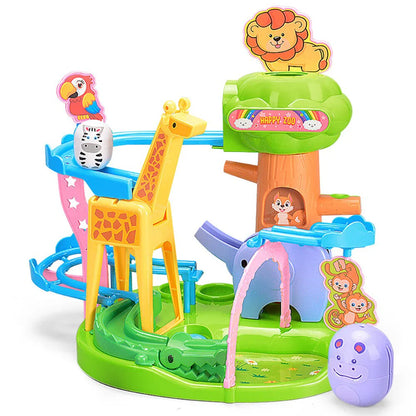 Interactive Animal Slide Toy for Educational and Creative Play 15137622753625-1