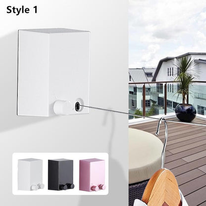 Space Saving Retractable Clothesline For Indoor Outdoor Laundry Drying 6852052090980-1