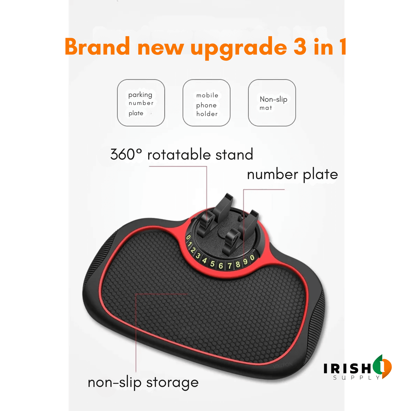 Holdmate Multi-Use Car Holder Mat Auto Phone Holder 9896257978714-1