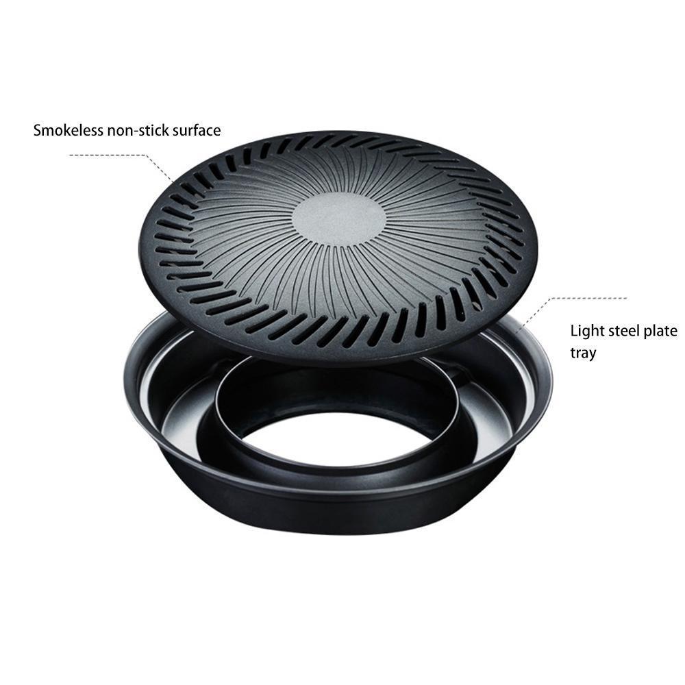 Indoor Barbecue Chef Grill Pan For Stove Cooking Without Smoke 6852157505636-1