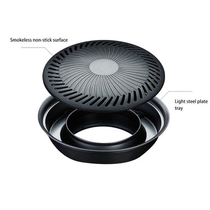 Indoor Barbecue Chef Grill Pan For Stove Cooking Without Smoke 6852157505636-1