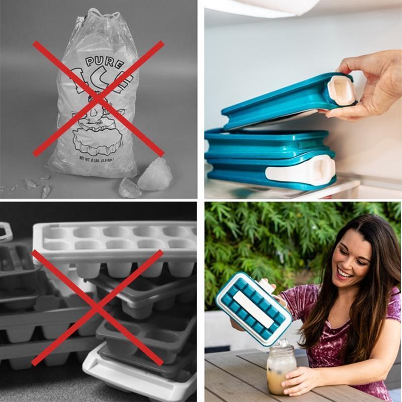 Ice Cube Tray With Airtight Design For Easy Clean And Storage 6852123033700-1
