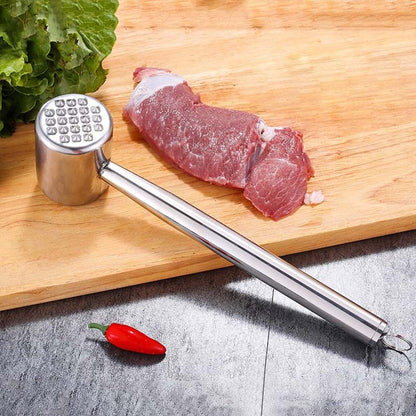 Stainless Steel Tenderizer Meat Hammer 6851433529444-1