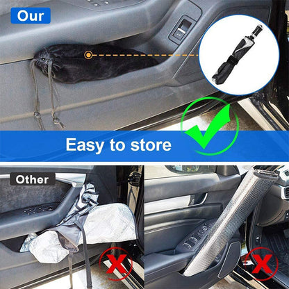 Vehicle Windshield Sun Umbrella Folding Shade Preventing Heat Damage Interior Protection 6851398795364-1