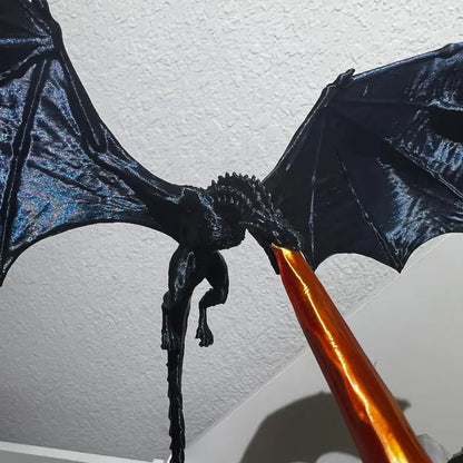 Dragon Flame Book Nook Fantasy Miniature Library Decoration With Mysterious Aura 7854149992548-1