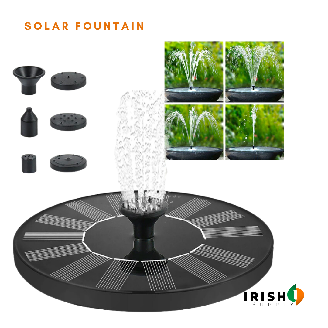 Springwave Bird Bath Solar Fountain 7931609973019-1