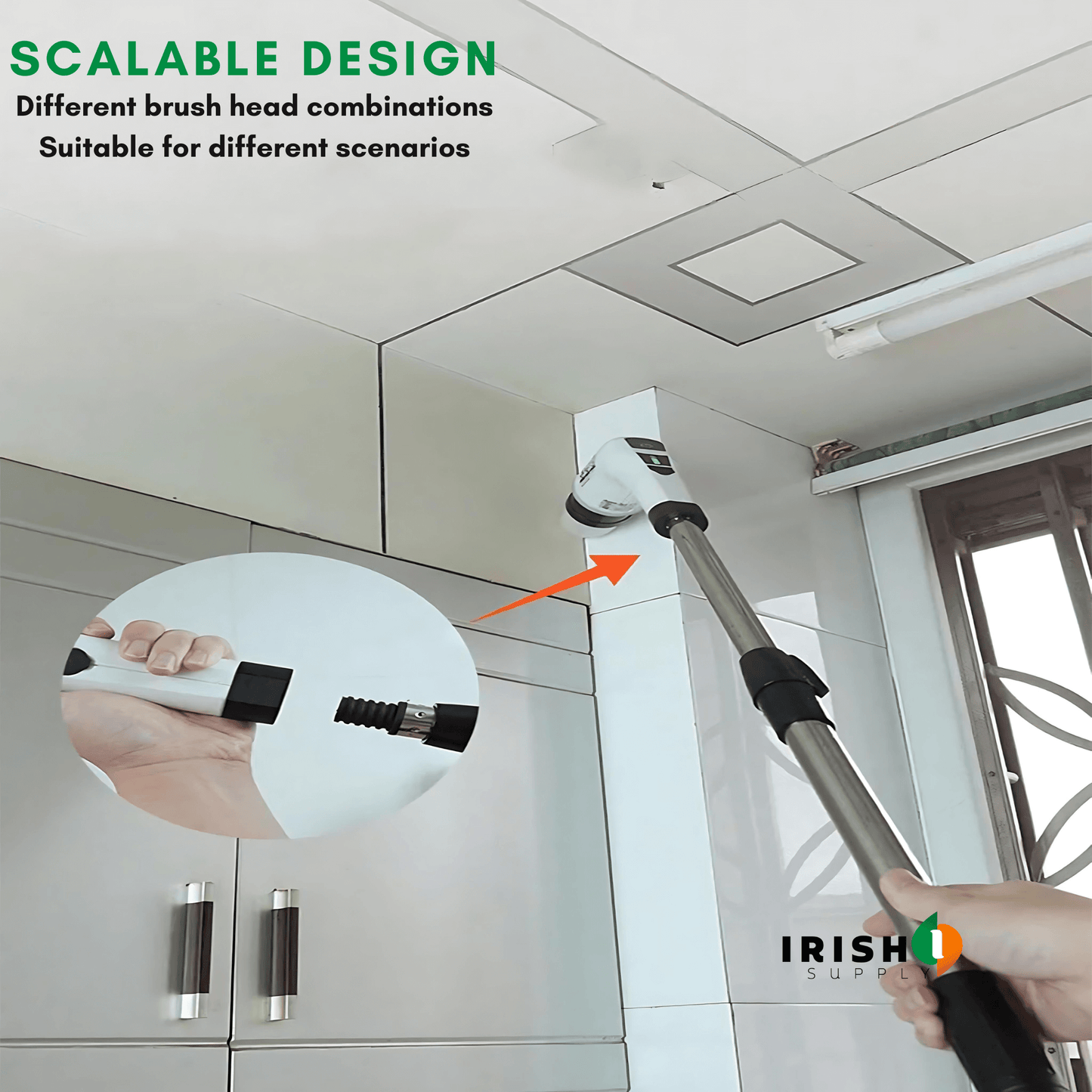 7-In-1 Electric Power Scrubber With Rotating Brushes For Deep Cleaning 8854522397018-1