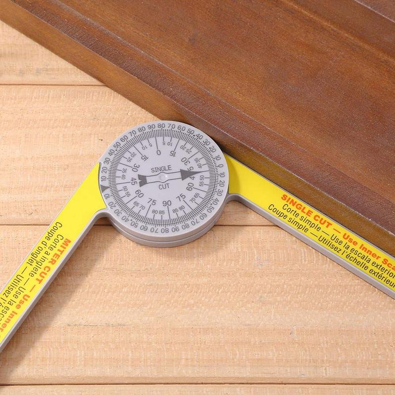 Professional Miter Protractor Angle Finder Tool For Carpentry Measurement 6850605514852-1