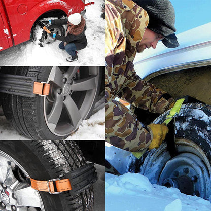 Universal Car Snow Tire Traction Chain For Winter Road Safety Driving 6851525476452-1