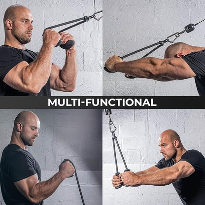 Ergonomic Handle Triceps Training Cord 9827327148334-1