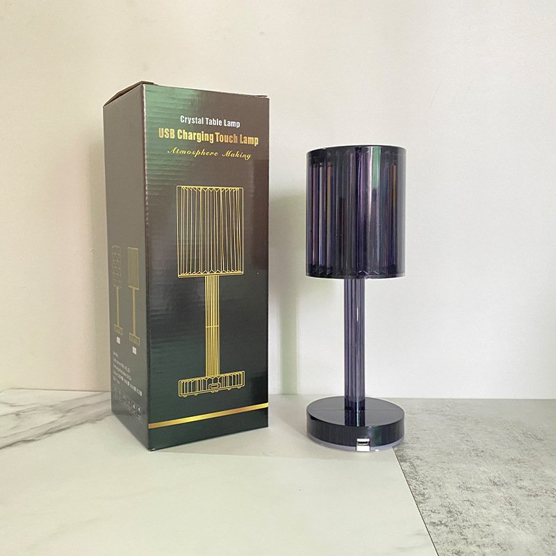 Touch Control Crystal Lamp For Elegant Bedroom Ambient Night Lighting 8656143778073-1