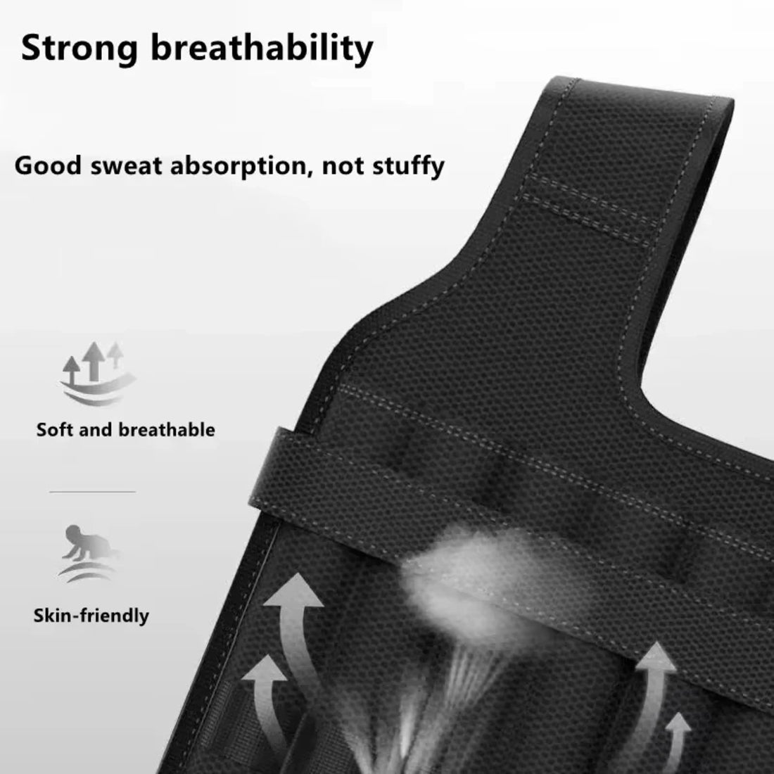 Exercise Weight Vest - 20Kg Adjustable Exercise Loading Weight Vest for Fitness Training
