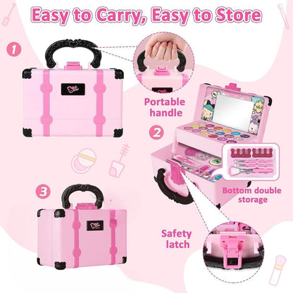 Washable Non Toxic Kids Makeup Set Fun Safe Educational Play (3+ years)