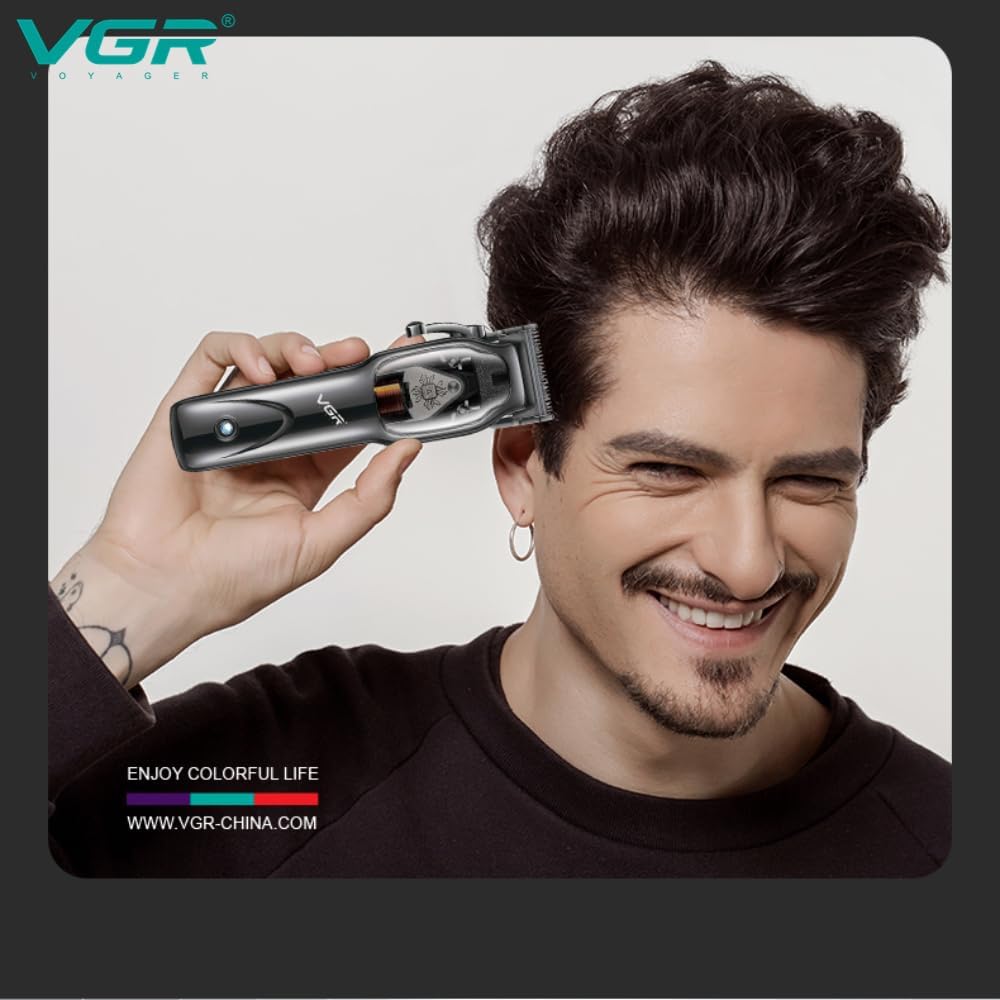 Vgr V-653 Magnetic Motor Cordless Hair Clipper 8430259536029-1