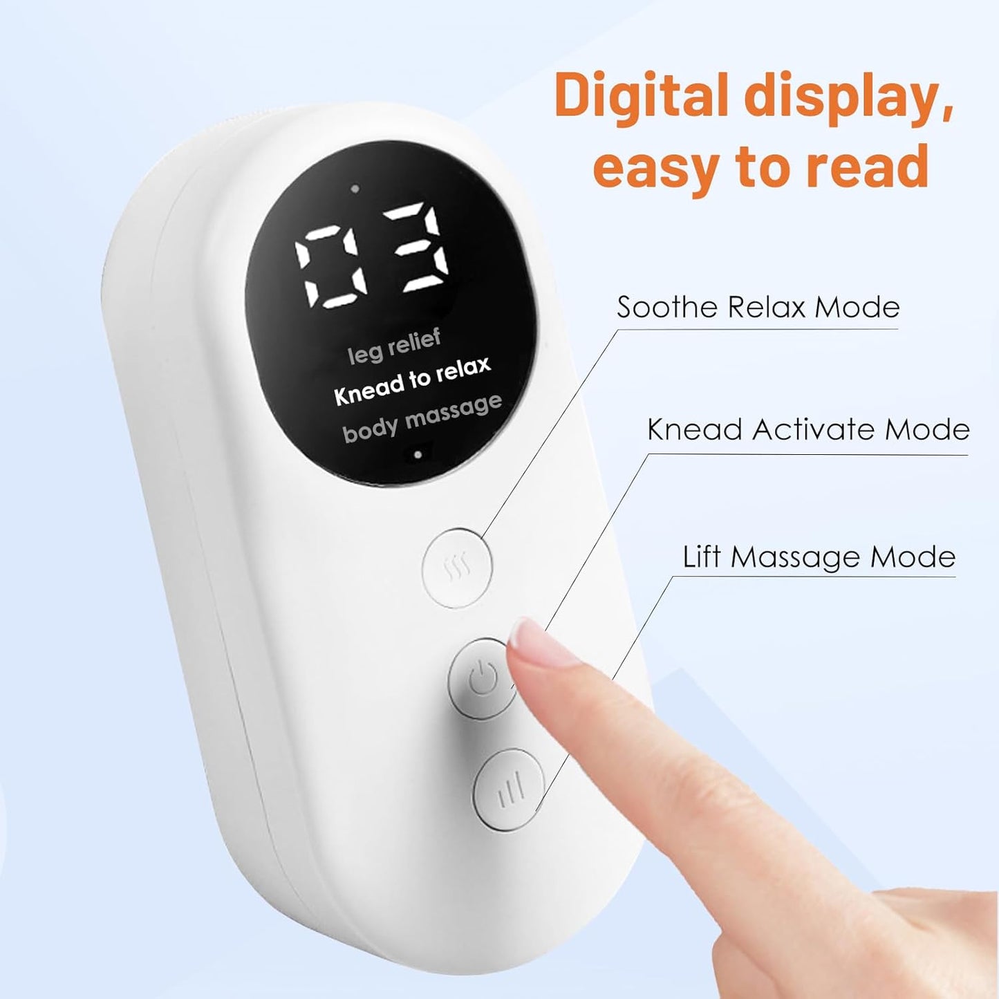 Aeroflux Cordless Leg & Calf Massager With Heat – Air Compression Therapy, Modes, Rechargeable Design 15426142437756-1