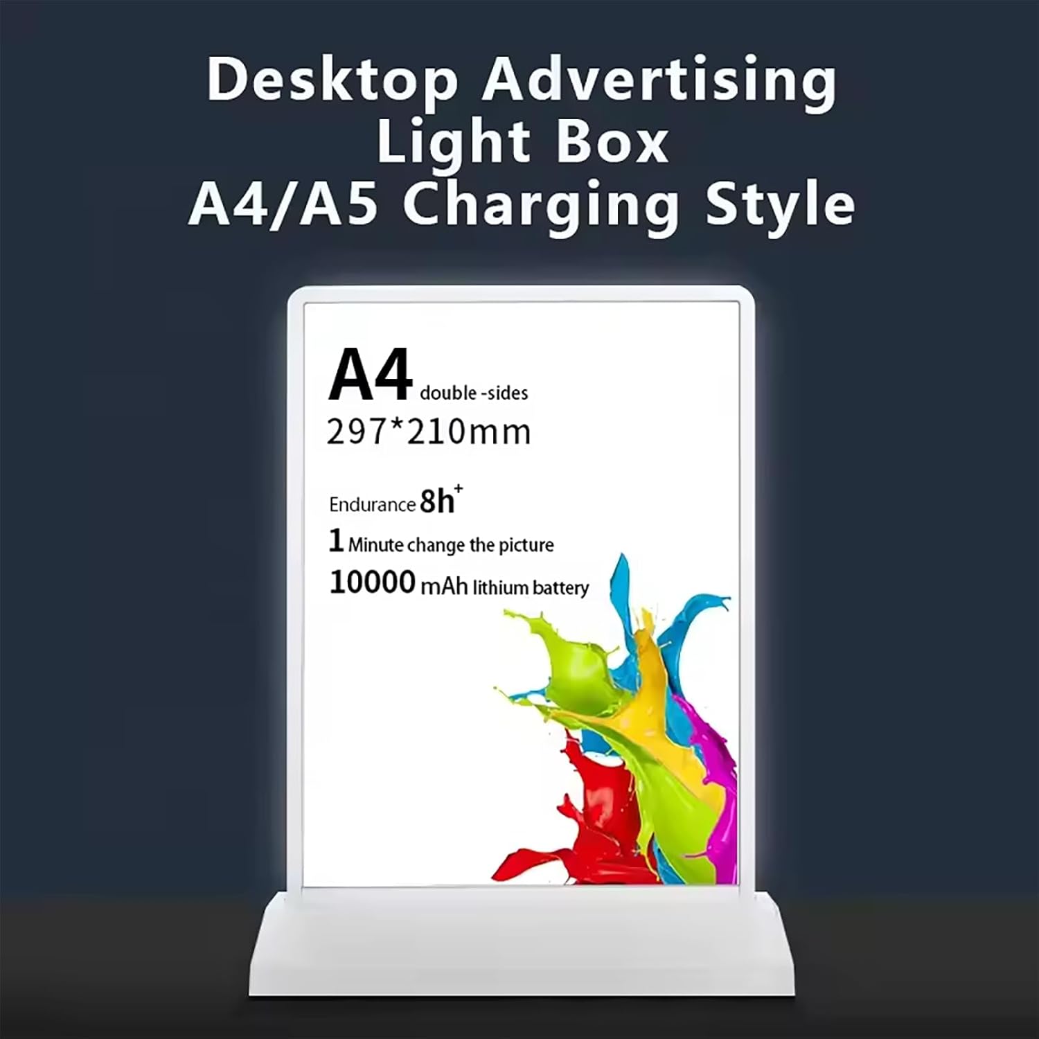 Double Sided Led Photo Frame 8456383430813-1