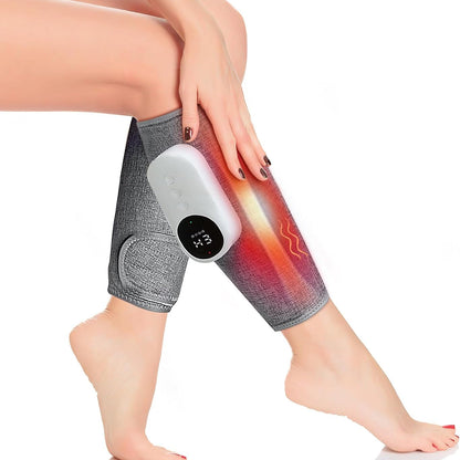 Aeroflux Cordless Leg & Calf Massager With Heat – Air Compression Therapy, Modes, Rechargeable Design 15426142437756-1