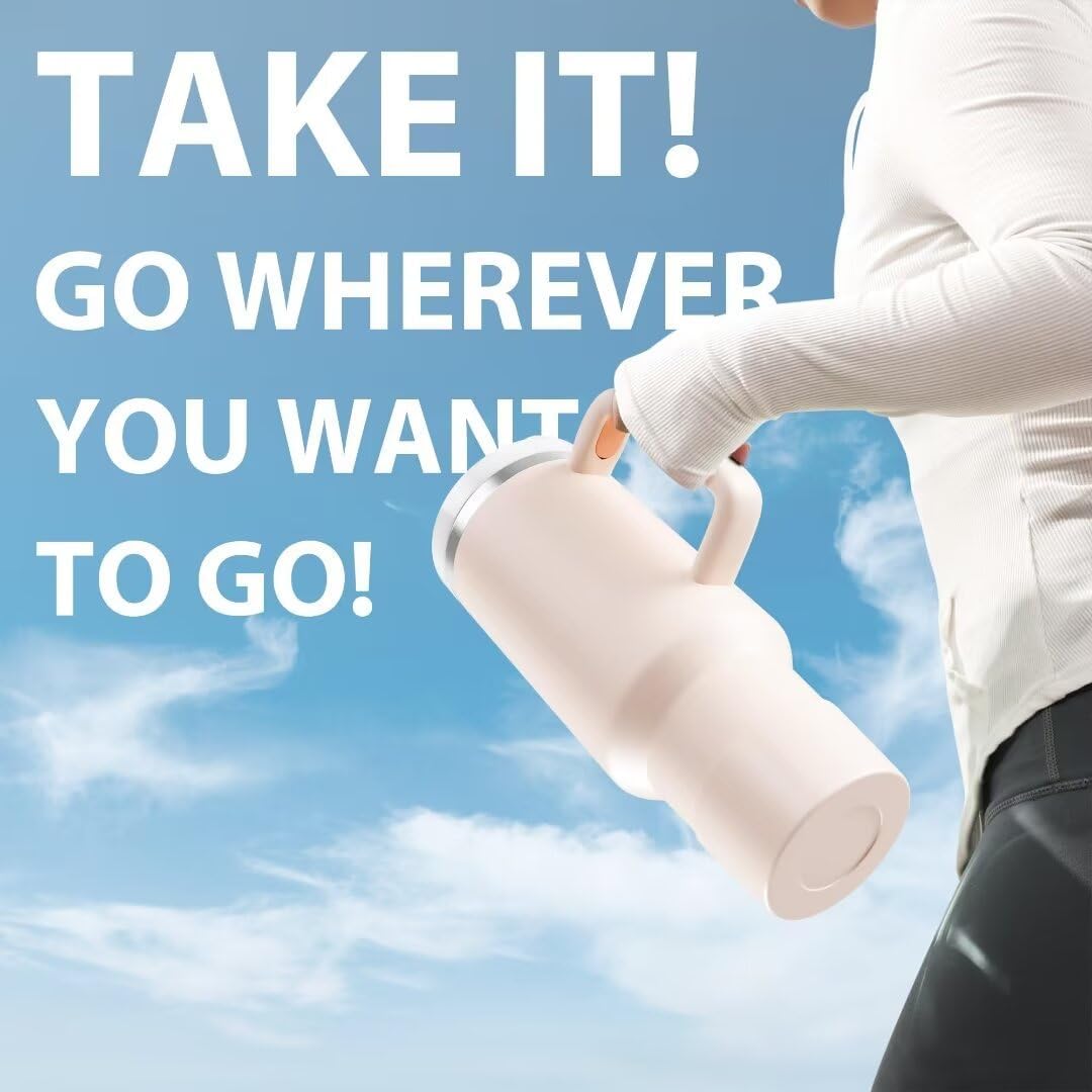 Vacuum Insulated Stainless Steel Travel Tumbler 40Oz Rotating Lid 8624992845981-1