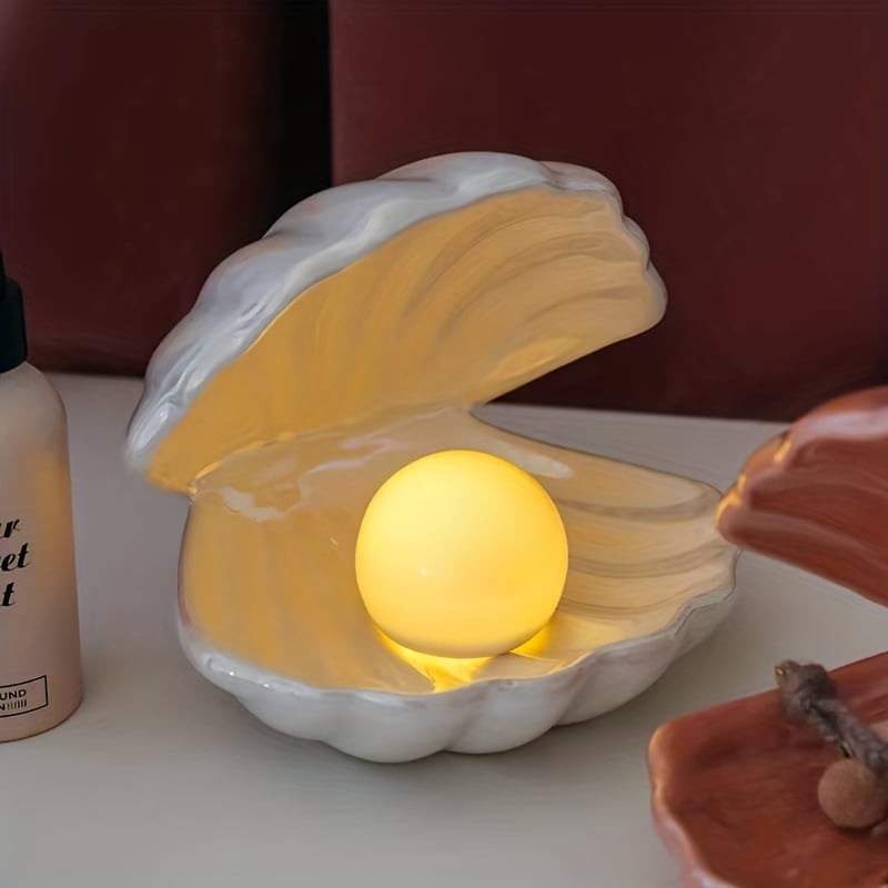 Shell Night Lamp for Relaxing Ambience and Elegant Home Décor 15075376431430-1