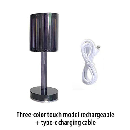 Touch Control Crystal Lamp For Elegant Bedroom Ambient Night Lighting 8656143778073-1