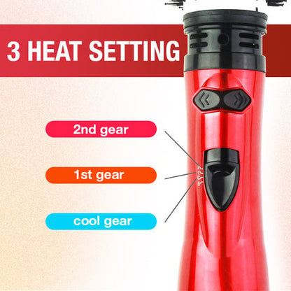 3-In-1 Hot Air Styler And Rotating Hair Dryer For Dry Hair, Curl Hair, Straighten Hair 8525637026094-1