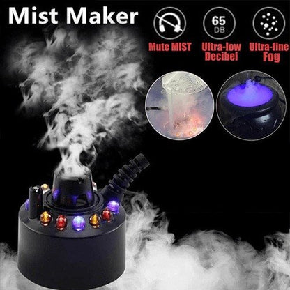 12 LED light Ultrasonic Mist Maker Fogger 9551802040622-1