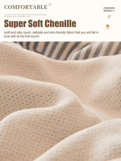 Reversible Chenille Sofa Cover Non Slip Water Resistant Washable 8863050301742-1