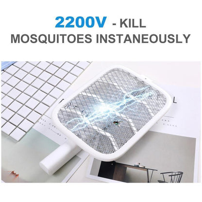 Telescopic Electric Mosquito Swatter With Rechargeable Battery And USB Charging 6851957293156-1